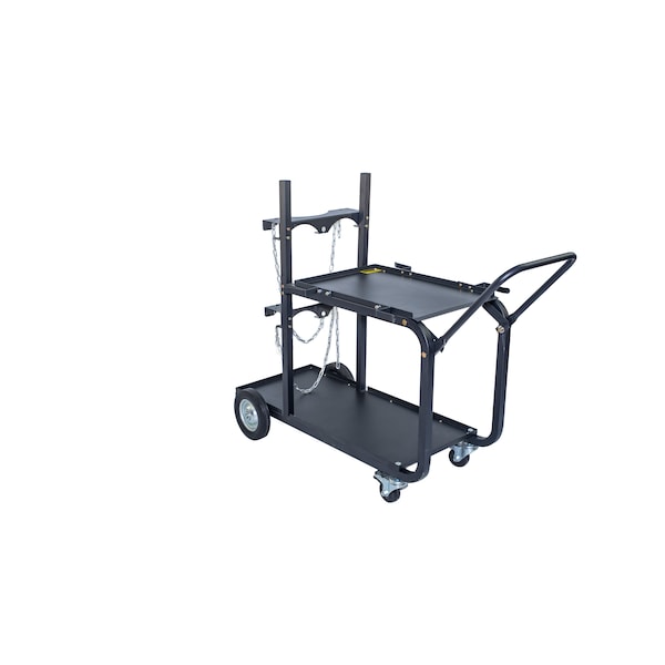 Metal Man Heavy Duty Single/Dual Bottle Welding Cart UWC4 Zoro